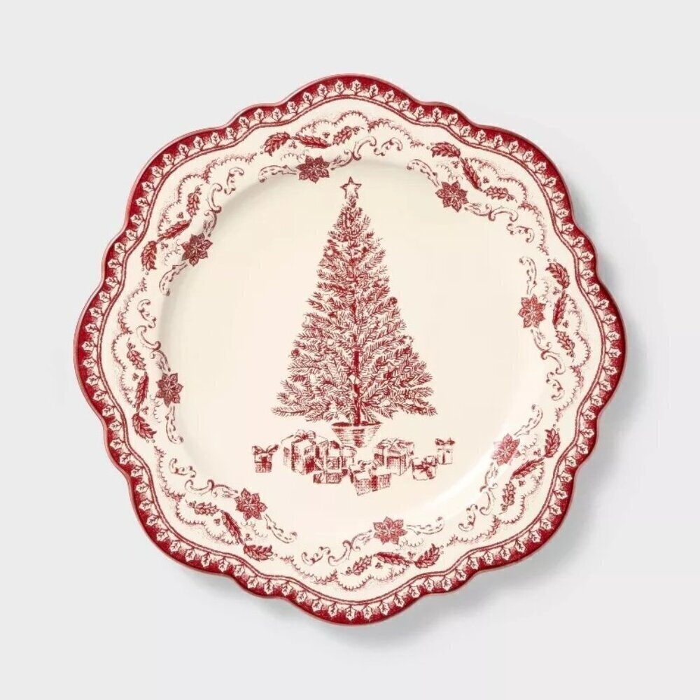 Threshold Studio McGee Stoneware Round Serving Platter -‎ Target Christmas 2024